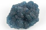 Dark Blue, Cubic/Octahedral Fluorite Formation - Inner Mongolia #195212-1